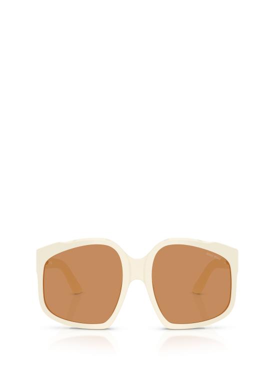 25FW 미우미우 선글라스 MU A07S 21D90Q WHITE MILK