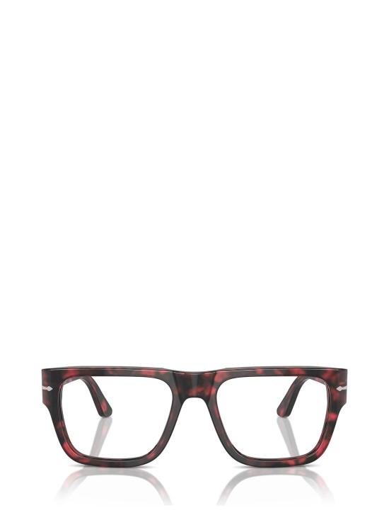 26FW 페르솔 안경 PO3348V 1212 RED HAVANA