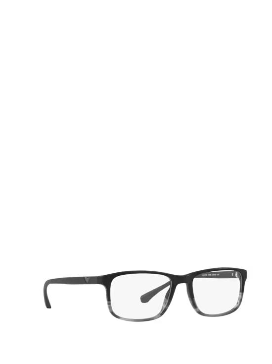 26FW 엠포리오 아르마니 안경 EA3098 5566 MATTE BLACK STRIPED GREY - EMPORIO ARMANI