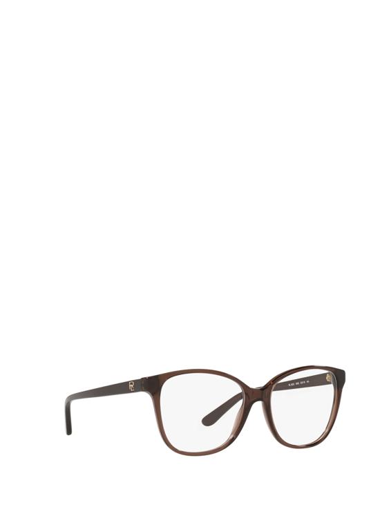 26FW 랄프 로렌 안경 RL6222 5855 SHINY TRANSPARENT BRICK RED - RALPH LAUREN