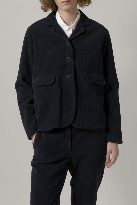  에콰멘테 자켓 Aequamente 벨벳 클래식 재킷 Abisso