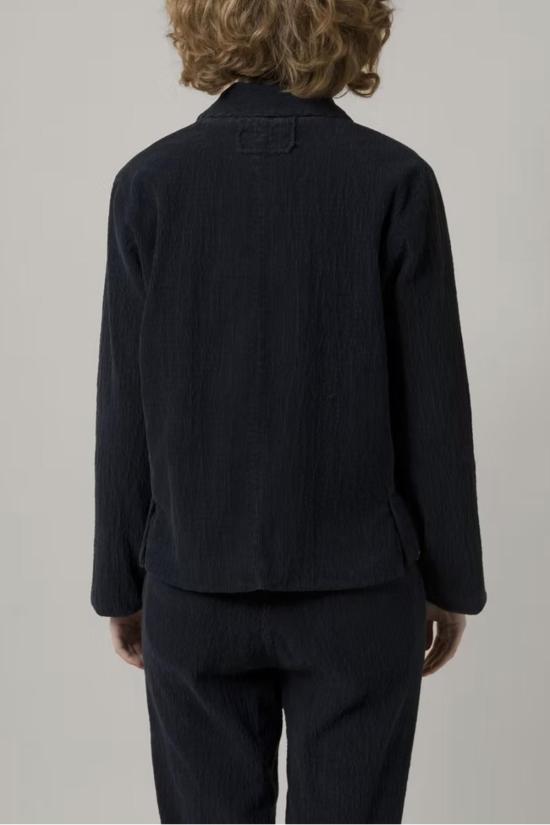  에콰멘테 자켓 Aequamente 벨벳 클래식 재킷 Abisso - AEQUAMENTE