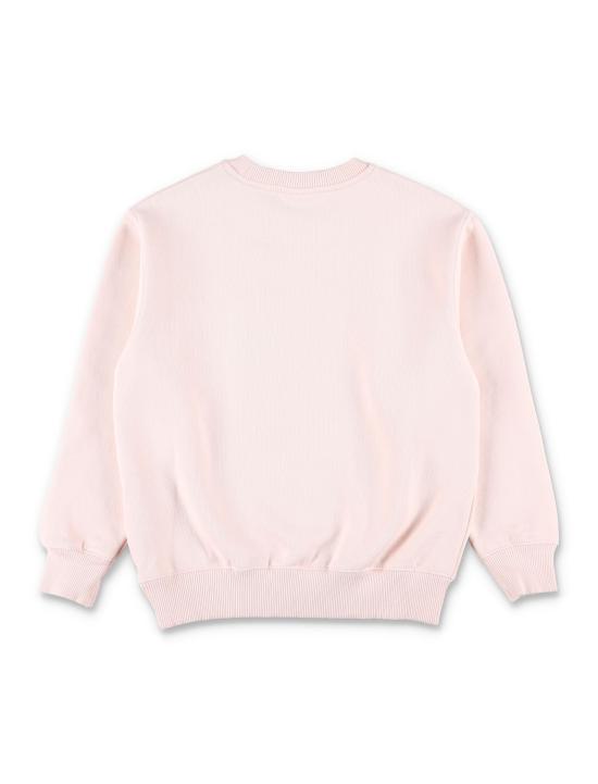 25FW [키즈] 오프화이트 니트/스웻셔츠 OGBA001F25FLE001 3C45 ROSE - OFF WHITE