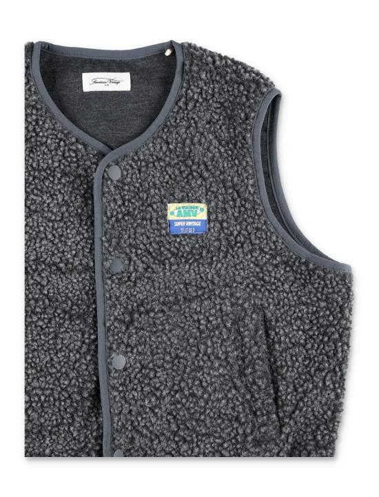 25FW [키즈] 아메리칸 빈티지 아우터 KHOK16EH25ANTHCH GREY CHARCOAL - AMERICAN VINTAGE