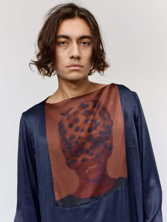  웨일즈보너 긴팔 티셔츠 웨일즈 보너 메리 셔츠 - WALES BONNER