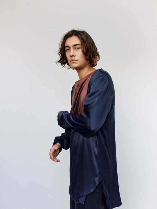  웨일즈보너 긴팔 티셔츠 웨일즈 보너 메리 셔츠 - WALES BONNER