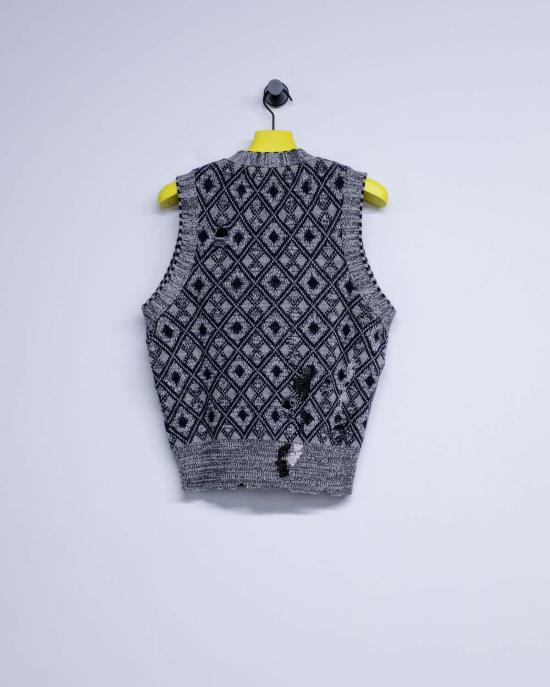  웨일즈보너 베스트 웨일즈 보너 시블링 니트 조끼 - WALES BONNER