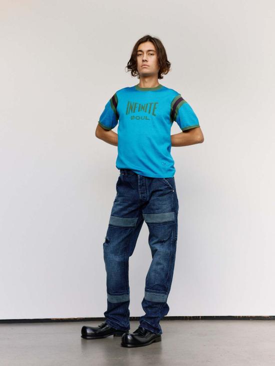  웨일즈보너 반팔 티셔츠 웨일즈 보너 소울 티셔츠 - WALES BONNER