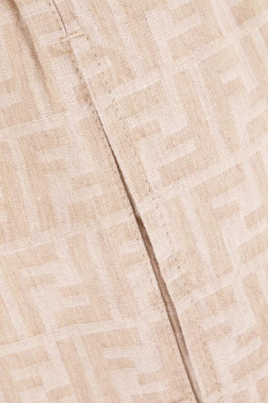 25SS 펜디 숏팬츠 FLP870ASMF F1SAZ Beige - FENDI