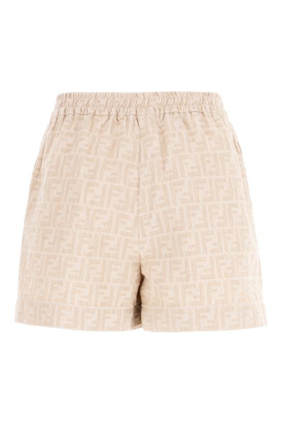 25SS 펜디 숏팬츠 FLP870ASMF F1SAZ Beige - FENDI