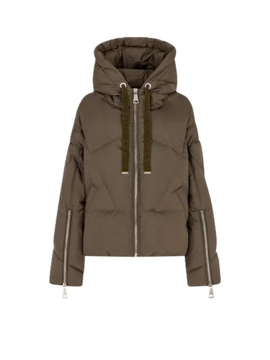 25FW 크리스조이 숏패딩 KWF25R0601NY0030OLIVE GREEN Green