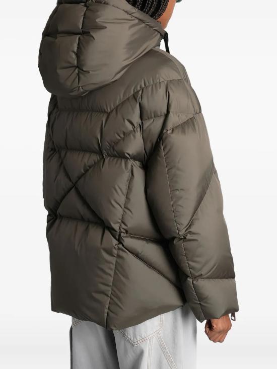 25FW 크리스조이 숏패딩 KWF25R0601NY0030OLIVE GREEN Green - KHRISJOY