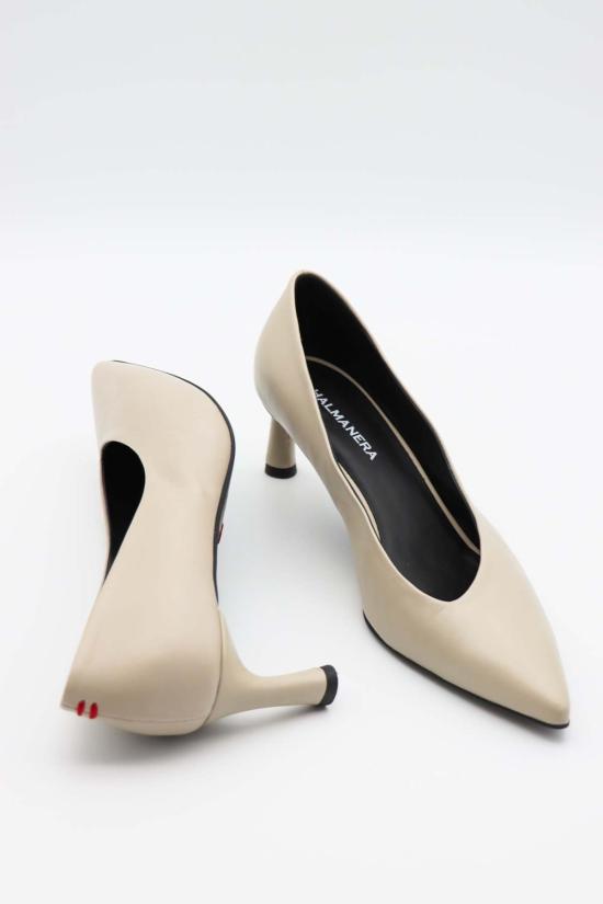  할마네라 뮬/슬리퍼 길 힐