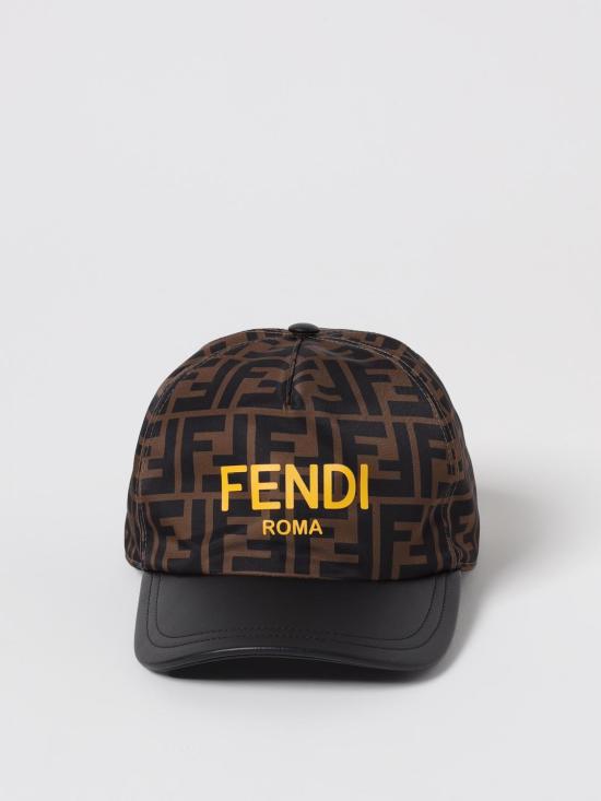 25SS [키즈] 펜디 모자 JUP004AMRP F17QF Tobacco - FENDI
