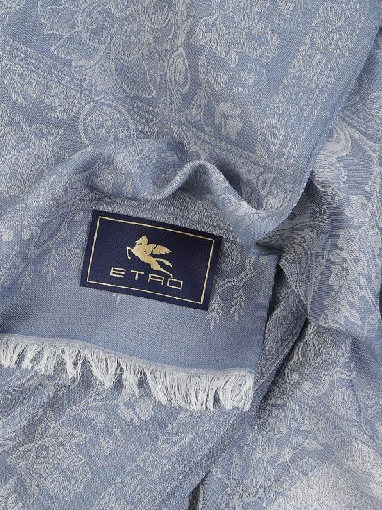 25FW 에트로 머플러/스카프 MATA0057 AQ248 BLUE - ETRO