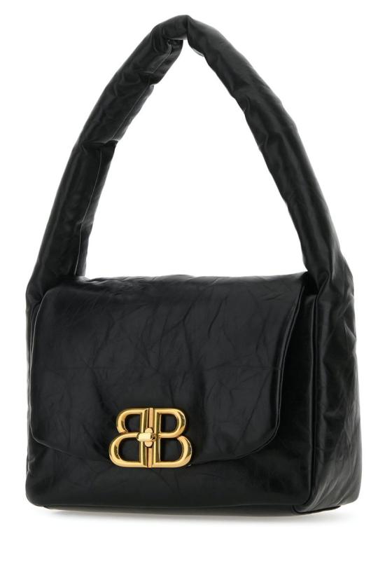 25FW 발렌시아가 모나코 스몰 슬링 백 7878962AA41 1000 Black - BALENCIAGA