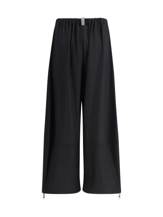 25FW 파비아나 필리피 스트레이트 팬츠 PAD225F791L611 825 Black - FABIANA FILIPPI