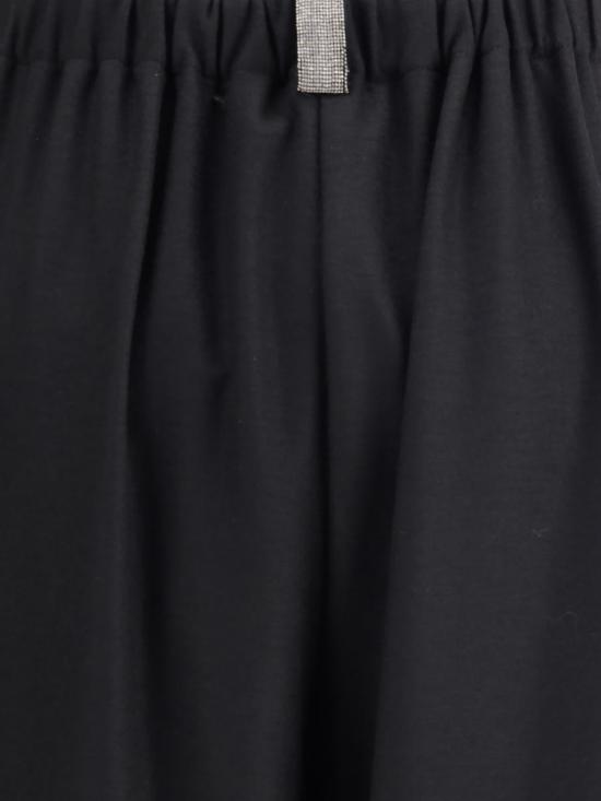 25FW 파비아나 필리피 스트레이트 팬츠 PAD225F791L611 825 Black - FABIANA FILIPPI