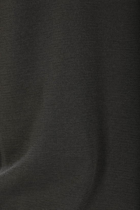 25FW 버버리 체크 트리밍 울 스웨터 8112146C1748 SHALE - BURBERRY