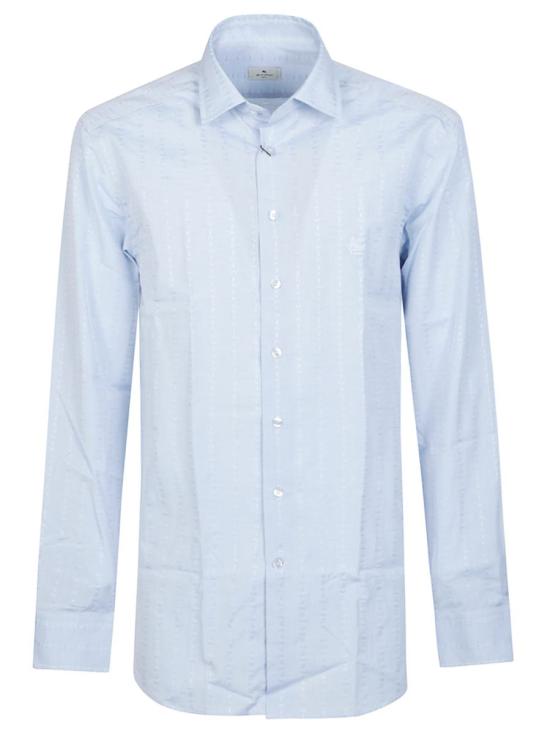 25FW 에트로 긴팔 셔츠 MRIB0002 99TR579 BLUE