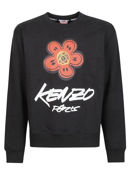 25FW 겐조 스웨터 FF65SW2524MC Black