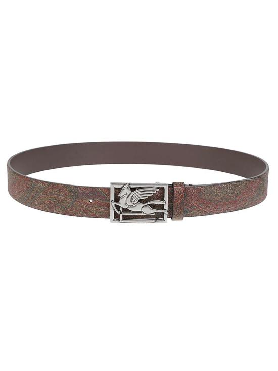 25FW 에트로 가죽 벨트 MP3A0007 AA065 BROWN - ETRO