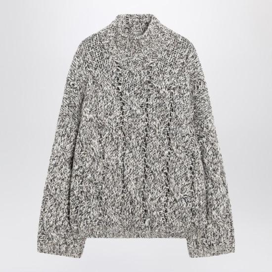 25FW 브루넬로 쿠치넬리 울 캐시미어 터틀넥 터틀넥 MGR372904WS R CUCIN CME31 MULTICOLOR