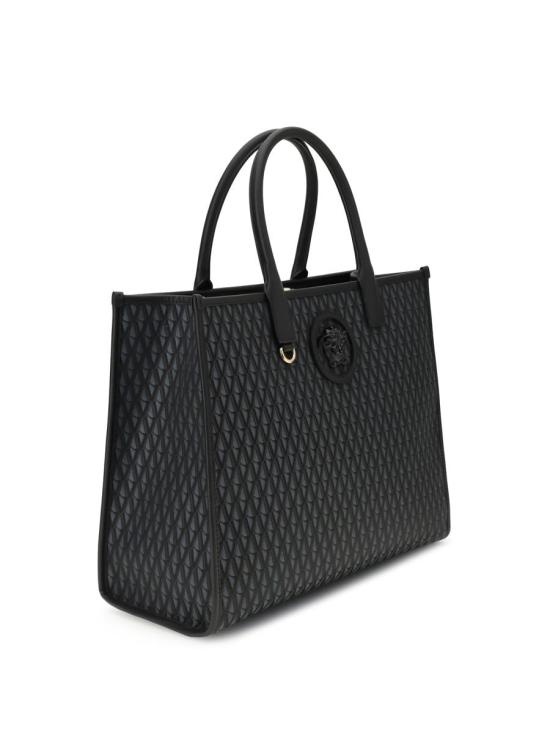25FW 베르사체 토트백 10047411A16242 1B09V Black - VERSACE
