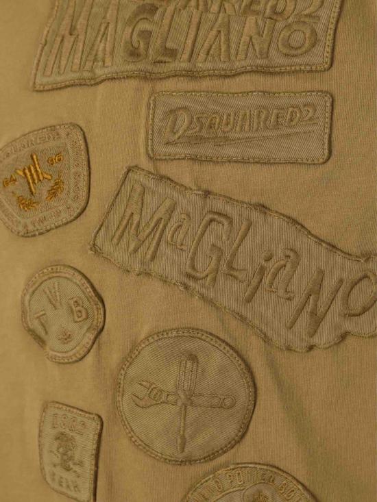 25FW 디스퀘어드2 반팔 셔츠 S71GD1597 132 WHITE - DSQUARED2