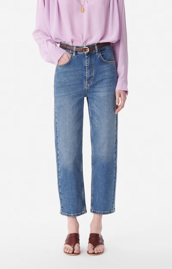  메이블앤모스 데님 팬츠 오그 크롭 진 - MABEL AND MOSS