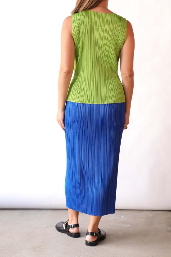  플리츠플리즈 스커트 이세이 미야케의 플리츠 플리즈 월간 컬러: 8월 - PLEATS PLEASE