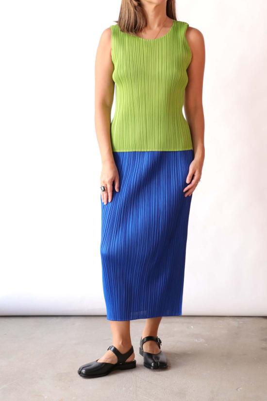  플리츠플리즈 스커트 이세이 미야케의 플리츠 플리즈 월간 컬러: 8월 - PLEATS PLEASE