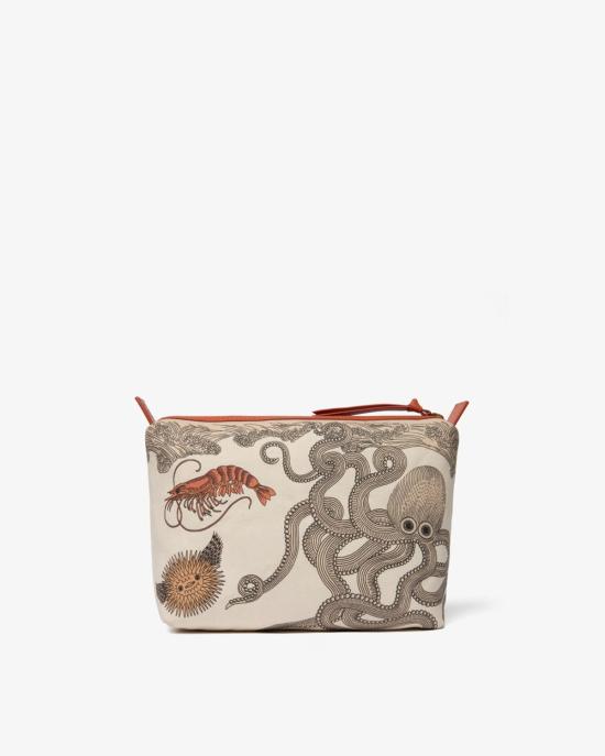 25SS INOUI EDITION 클러치/파우치 PM21TT02 naturel MULTICOLOR - INOUI EDITION