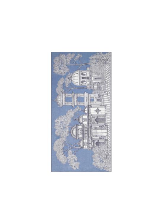 25SS 이누이 에디션 머플러/스카프 ET211MIR30 jeans MULTICOLOR