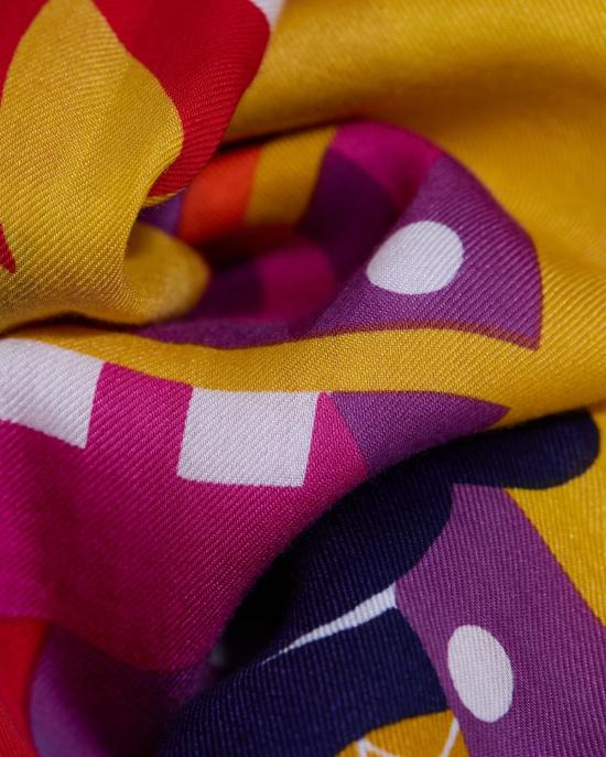 25SS 이누이 에디션 머플러/스카프 ET211RO63 flamboyant MULTICOLOR - INOUI EDITION