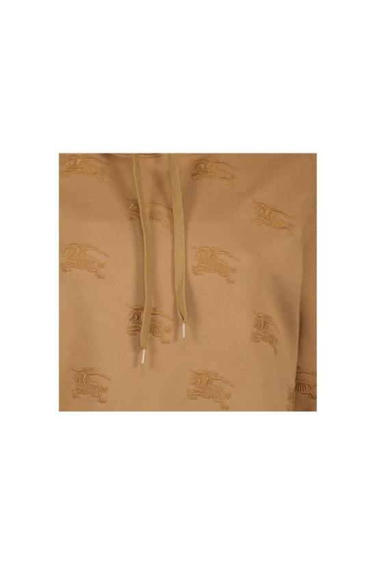  버버리 후드 티셔츠 8072091 B4901 Brown - BURBERRY