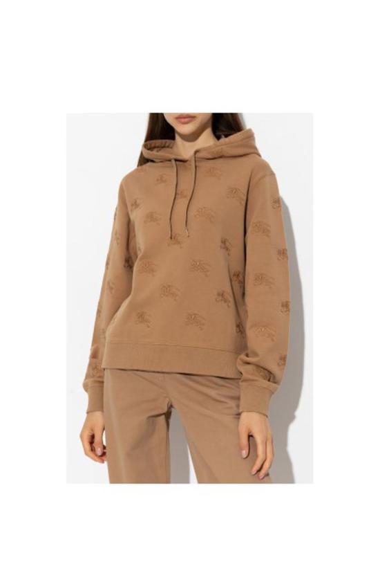  버버리 후드 티셔츠 8072091 B4901 Brown - BURBERRY