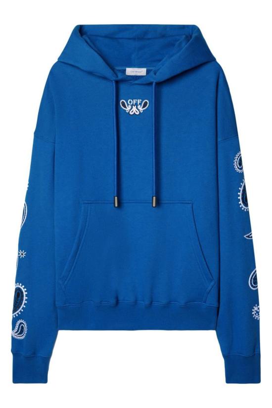  오프화이트 스웨터 OMBB085S24FLE0034601 BLUE