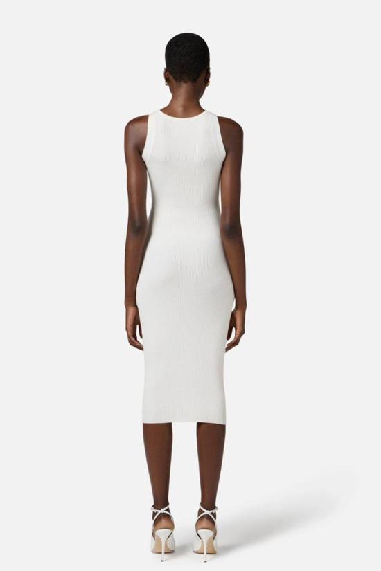 25SS 엘리자베타프랜치 미디 원피스 AM63B51E2360 Blue - ELISABETTA FRANCHI