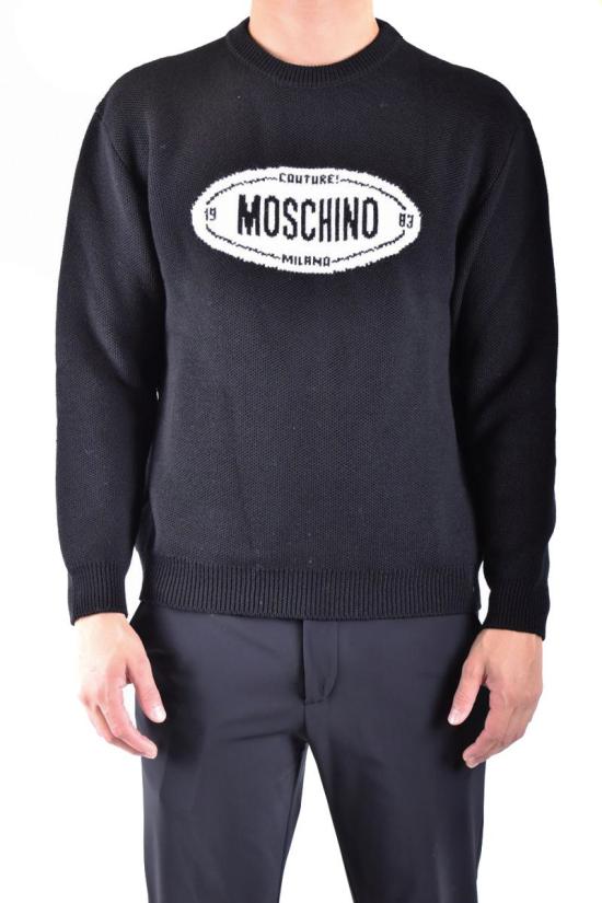 24FW 모스키노 스웨터 A0901 70000555 Black - MOSCHINO