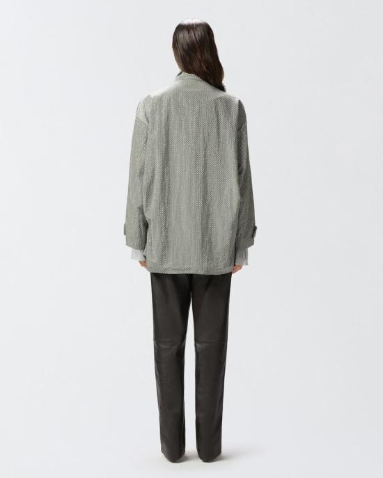 25SS 핑코 자켓 104598A2BWI53 GREY - PINKO