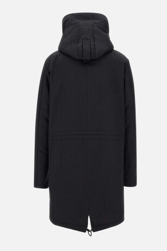 24FW 페트레이 롱패딩 KASA TV 02 ECOFUR Black - PEUTEREY