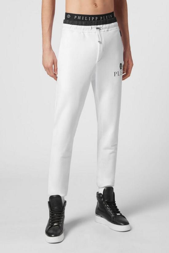  필립 플레인 숏팬츠 SACC MJT2073 PTE003N WHITE - PHILIPP PLEIN
