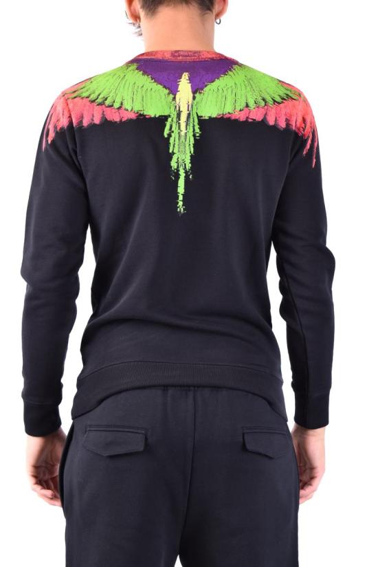 마르셀로 불론 스웨터 CMBA009S196300251088 Black - MARCELO BURLON