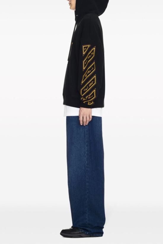  오프화이트 스웨터 OMBB085S24FLE0121022 Black - OFF WHITE