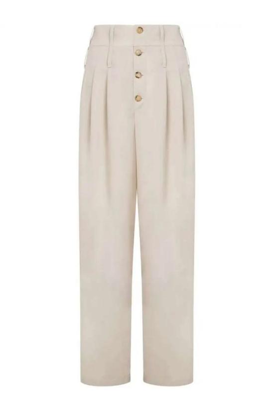 25SS 모스키노 스트레이트 팬츠 A0304 05130045 Beige