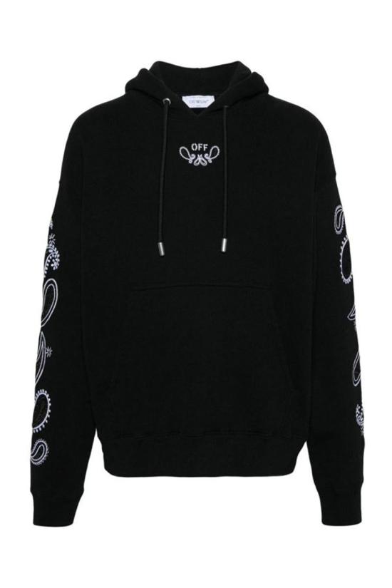  오프화이트 스웨터 OMBB085S24FLE0031001 Black