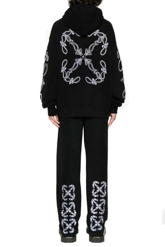  오프화이트 스웨터 OMBB085S24FLE0031001 Black - OFF WHITE