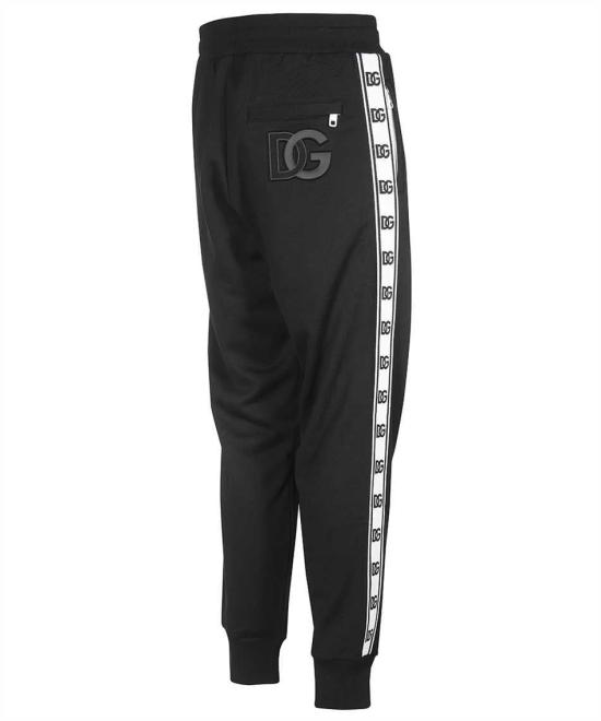  돌체앤가바나 트레이닝/조거 팬츠 GVEPAZ FU7DUN0000 Black - DOLCE & GABBANA