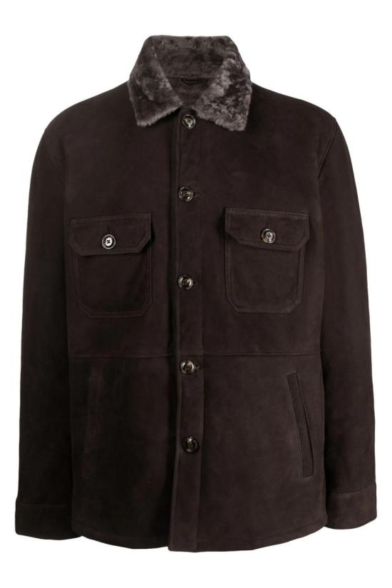 24FW 발바 무톤 CAMICIA SHE 38900 004 BROWN